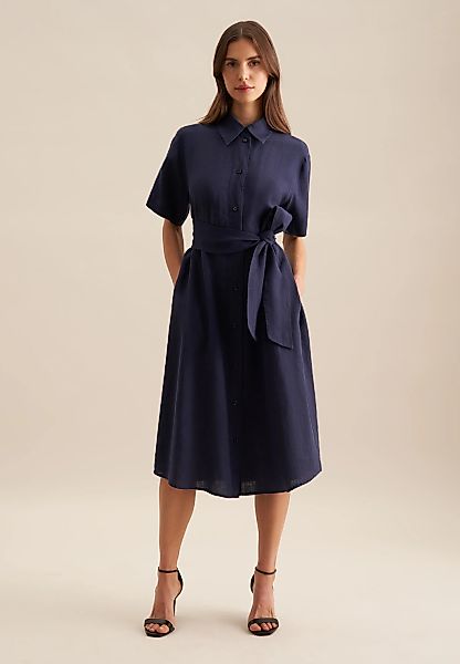 seidensticker Sommerkleid "Schwarze Rose" 1/2 Rundhals Uni günstig online kaufen