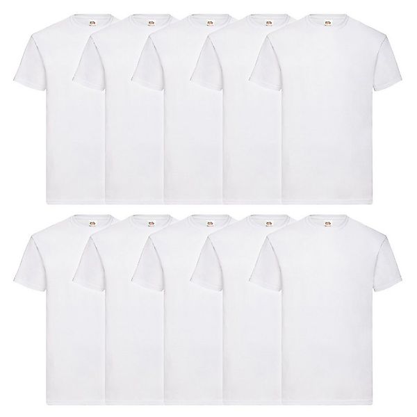 Fruit of the Loom Rundhalsshirt Fruit of the Loom Valueweight T 10er Pack günstig online kaufen