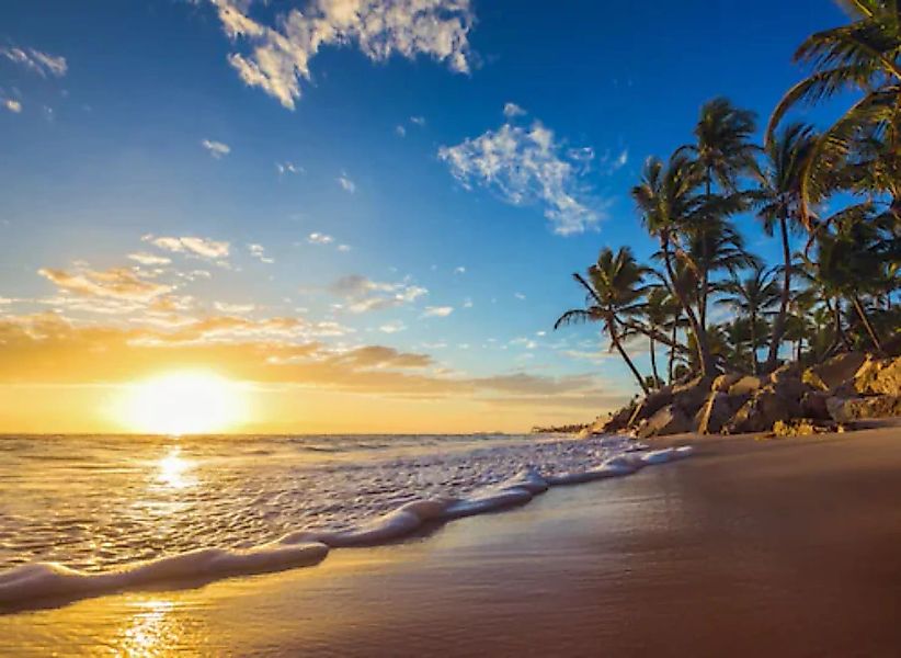 Papermoon Fototapete »Tropical in beach Sunrise« günstig online kaufen