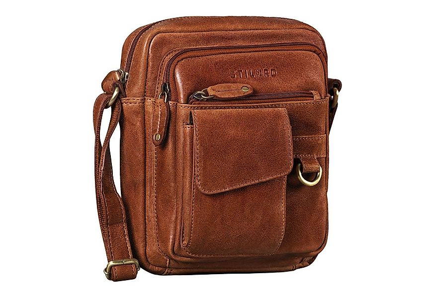 STILORD Schultertasche "Ryan" Crossbody Tasche Herren Leder zum Umhängen Vi günstig online kaufen