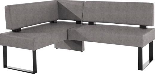 Home affaire Eckbank Oliver mit Metallgestell, günstig online kaufen