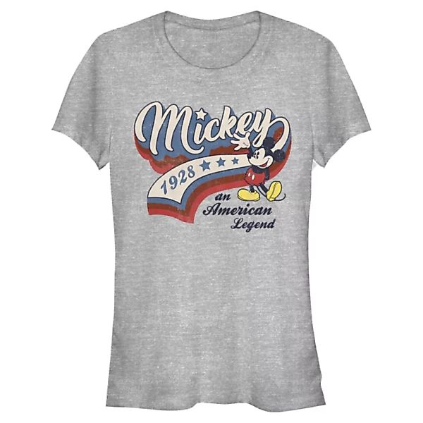 Disney Classics - Micky Maus - Micky Maus Baseball Americana - Frauen T-Shi günstig online kaufen