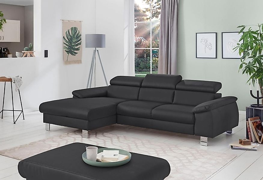 COTTA Polstergarnitur »Komaris L-Form, B: 242 bzw. 100 cm (Set: Ecksofa & H günstig online kaufen