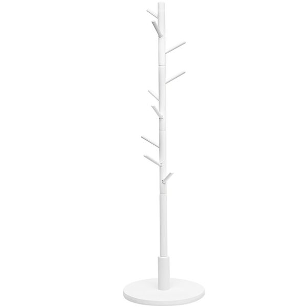 Yorbay Garderobenständer aus Buche Massivholz, Kleiderständer günstig online kaufen