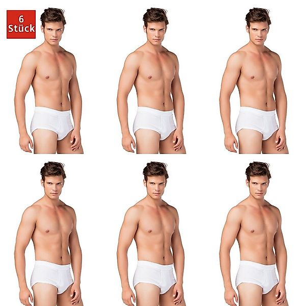 DDOnlineShop Slip Herren Slips Unterhosen mit Eingriff–100% Bio-Baumwolle F günstig online kaufen
