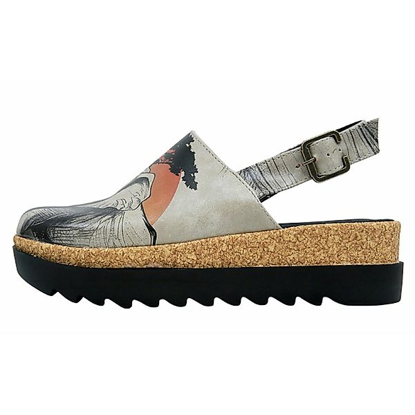 DOGO Akita Sunset Animals Damen Sandalen/ günstig online kaufen