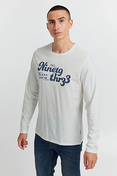 Blend T-Shirt "BHLongsleeve" Klassisches T-Shirt mit Rundhalsausschnitt günstig online kaufen