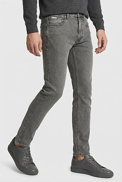 Calvin Klein Jeans Skinny-fit-Jeans "SKINNY" mit Leder-Badge günstig online kaufen