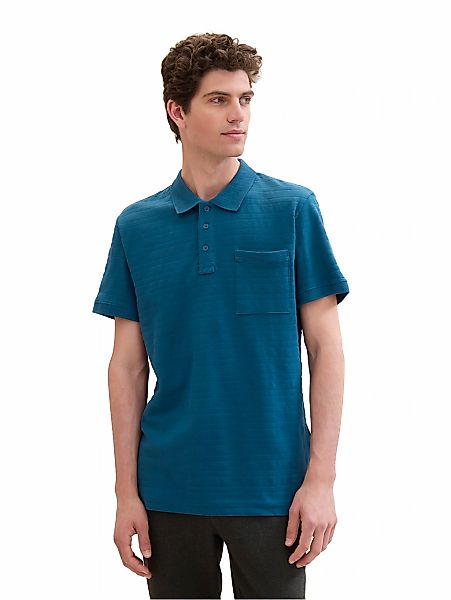 TOM TAILOR Poloshirt, mit Struktur günstig online kaufen