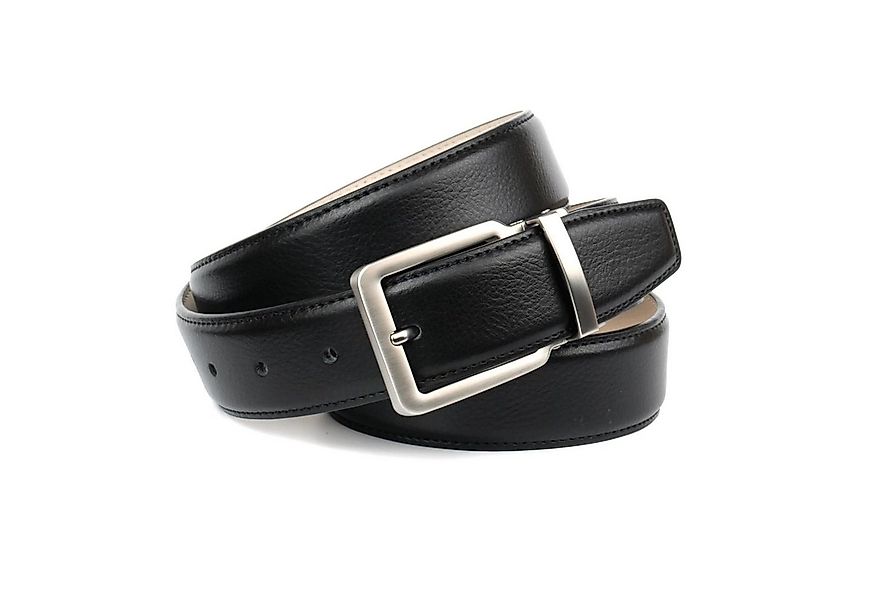 Anthoni Crown Ledergürtel klassisch, leicht bombiert günstig online kaufen