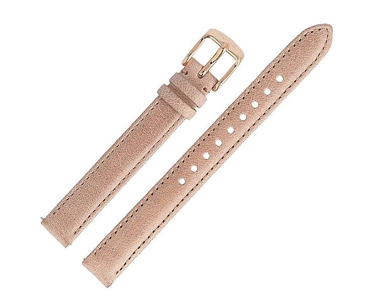 Fossil Uhrenarmband 12mm Leder Beige ES-3133 LB-ES3133 günstig online kaufen