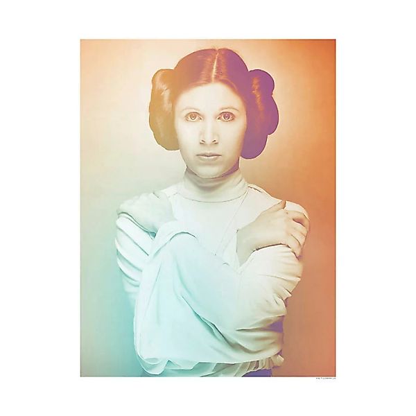 Komar Wandbild Star Wars Classic Icons Color Leia Star Wars - Classic B/L: günstig online kaufen