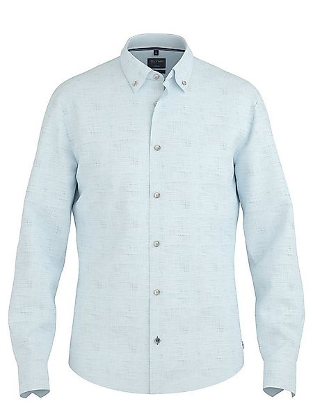 OLYMP Langarmhemd Casual, Button-down-Kragen, regular fit, Leinen günstig online kaufen