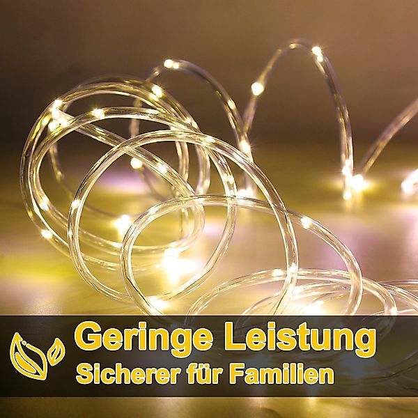 Clanmacy Lichterkette 10-50M lichtschlauch mit LEDs günstig online kaufen