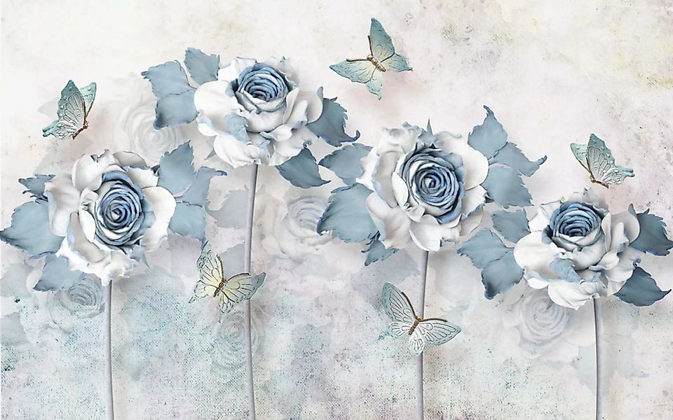 Papermoon Fototapete »Blumen« günstig online kaufen