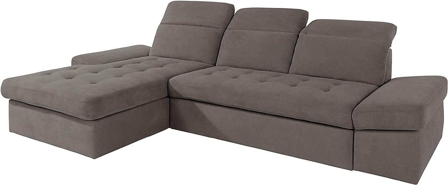 sit&more Ecksofa »Stardust L-Form«, wahlweise mit Bettfunktion und Bettkast günstig online kaufen