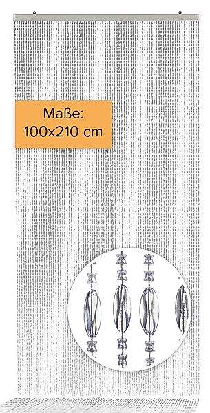 Kobolo Türvorhang DIAMONDS Kunststoff klar 80 günstig online kaufen