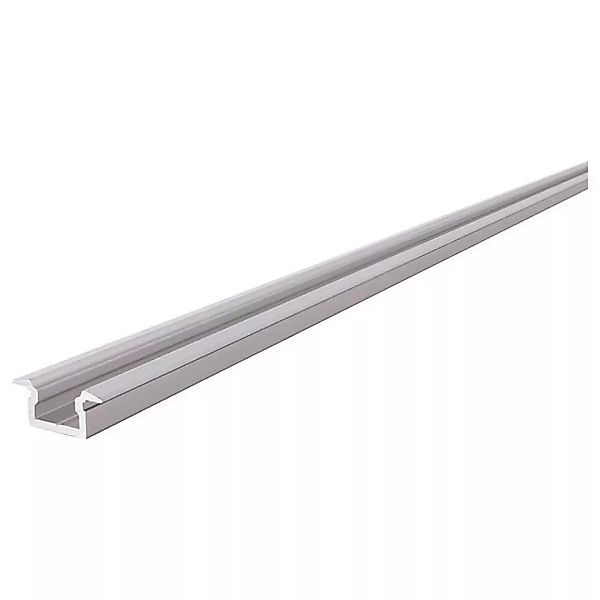 T-Profil Flach ET-01-05 für 5,7mm LED Stripes in Silber-matt 2000mm günstig online kaufen
