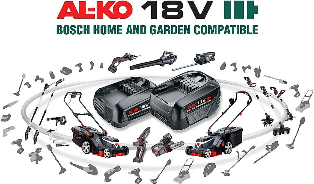 AL-KO Akkurasenmäher "38.1 Li", inkl. Akku und Ladegerät günstig online kaufen