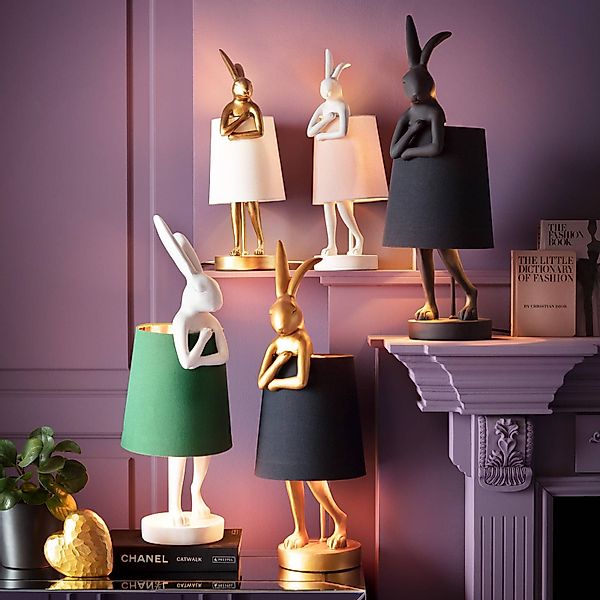 Kare Design Tischleuchte Animal Rabbit, Ein-/Ausschalter, günstig online kaufen