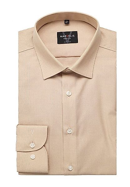 MARVELIS Businesshemd Body Fit enge, taillierte Schnittführung günstig online kaufen