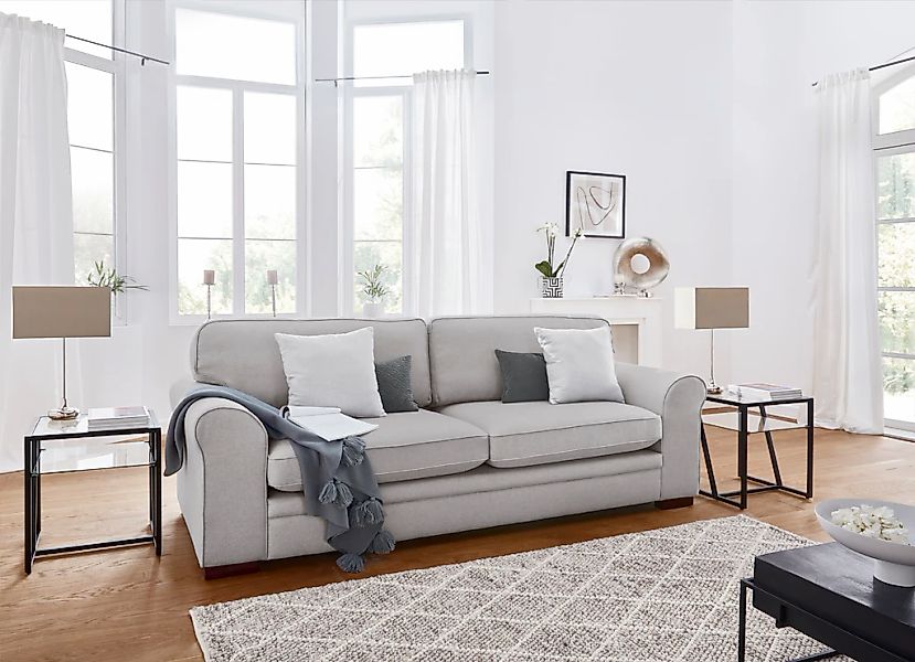 Home affaire "Broughton" weicher Sitzkomfort, incl. 2 Zierkissen, Keder günstig online kaufen