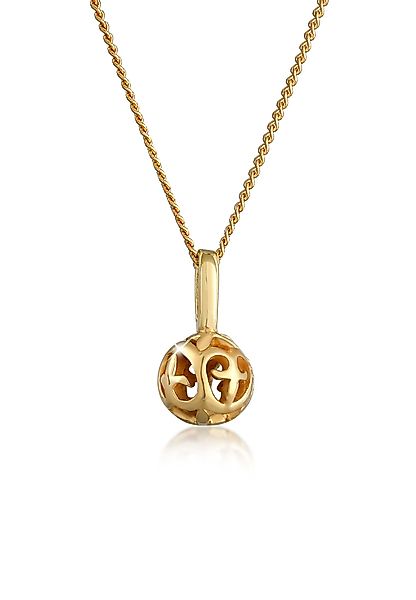 Elli Premium Kette mit Anhänger Ornament günstig online kaufen