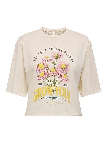 ONLY Kurzarmshirt ONLLUCY LIFE S/S FLOWERS TOP BOX JRS günstig online kaufen