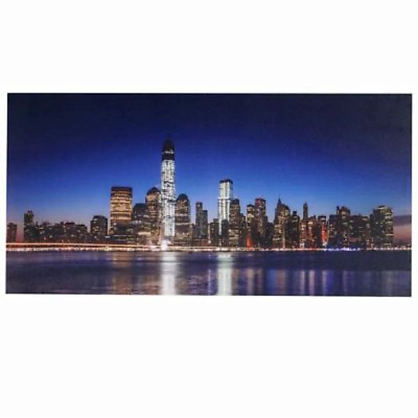 HWC Mendler LED-Bild mit Timer, 100x50cm One World Trade Center, flackernd günstig online kaufen