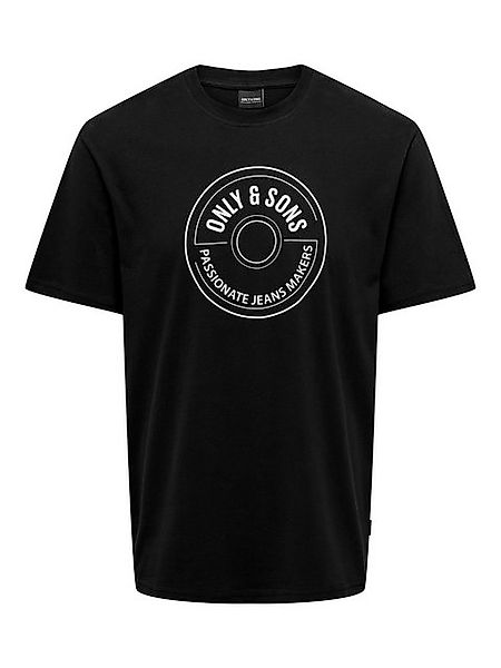 ONLY & SONS Rundhalsshirt "ONSLAMER LIFE REG LOGO SS TEE" günstig online kaufen