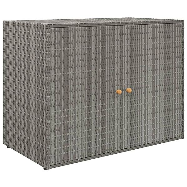 vidaXL Garten-Geräteschrank, Gartenschrank Grau 100x55,5x80 cm günstig online kaufen