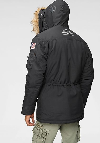 Alpha Industries Winterjacke Polar schwarz Herren günstig online kaufen