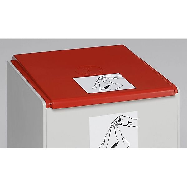 PROREGAL Deckel Für Abfallbehälter Und Wertstoffsammelsystem 60 Liter Kunst günstig online kaufen