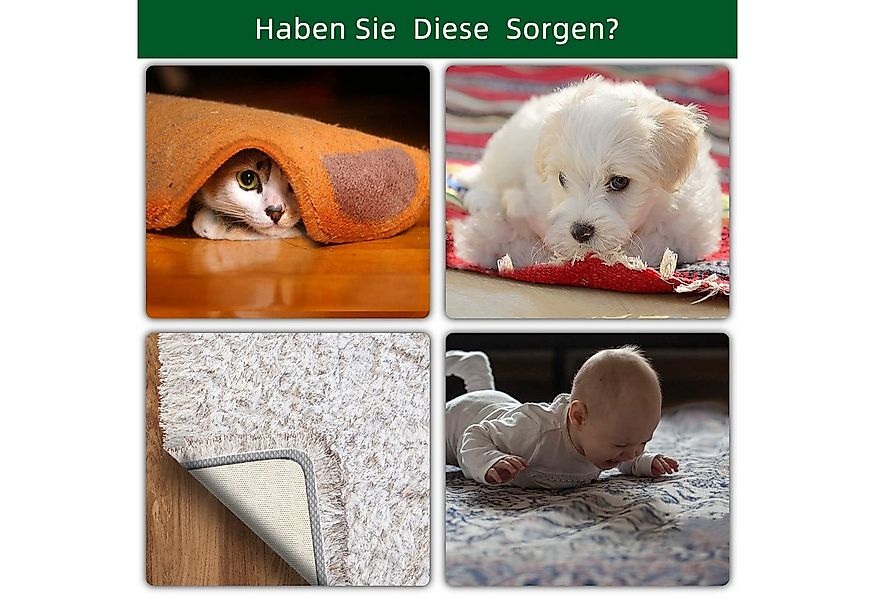 Coonoor Antirutsch Teppichunterlage Antirutschmatte für Teppich, Waschbare günstig online kaufen