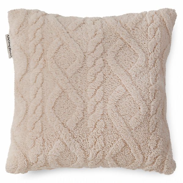 Descanso Dekokissen "Jacquard teddy" Dekokissen, Zierkissen, Weich, 40x40 c günstig online kaufen
