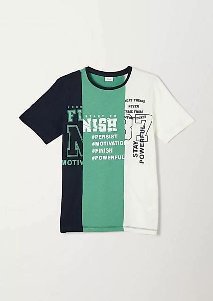 s.Oliver Kurzarmshirt T-Shirt kurzarm günstig online kaufen
