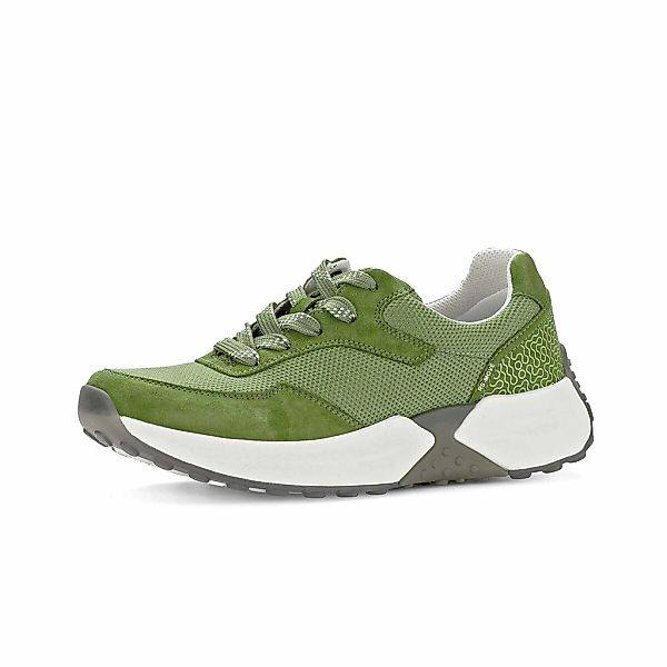 Gabor Sneaker "Sneaker low Materialmix Leder/Lederimitat" günstig online kaufen