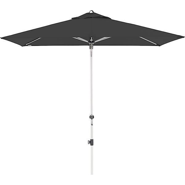 Doppler Marktschirm Expert 220 cmx 140 cm Anthrazit mit Kurbelmechanik günstig online kaufen