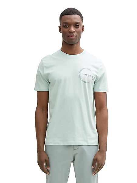 TOM TAILOR Denim T-Shirt mit verschiedenen günstig online kaufen