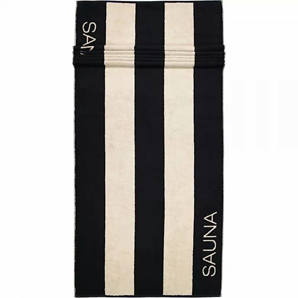 Cawö Saunatuch Natural Blockstreifen 6221, 100% günstig online kaufen