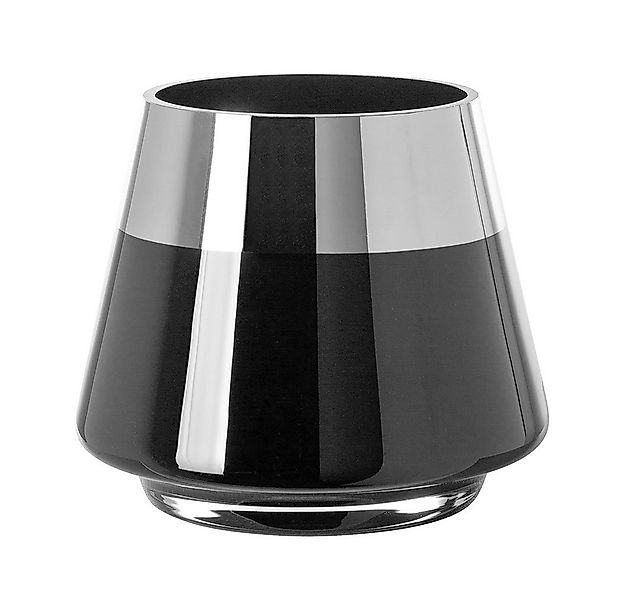 Fink Tafelkerze Fink Teelichthalter JONA DH 15x13 cm schwarz Windlicht Wind günstig online kaufen