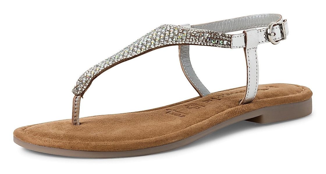 Tamaris Riemchensandale, Sandalette, Sommerschuh, Festtagsschuh, funkelnde günstig online kaufen