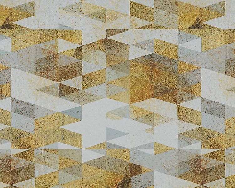 Fototapete "Muster Golden" 4,00x2,50 m / Strukturvlies Klassik günstig online kaufen