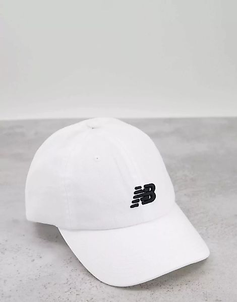 New Balance – Kappe in Weiß mit Logo günstig online kaufen