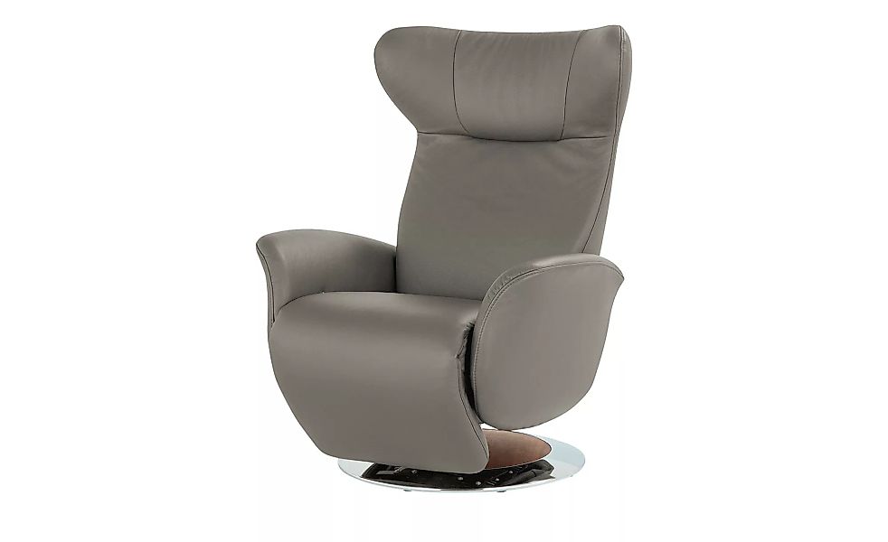 JOOP! Relaxsessel aus Leder  Lounge 8140 - grau - 85 cm - 109 cm - 88 cm - günstig online kaufen
