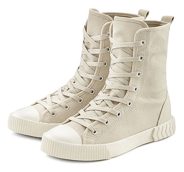 LASCANA Stiefelette im Combat Look, High günstig online kaufen