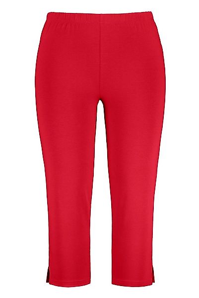 Ulla Popken Funktionshose bis 76 Caprihose Klassische 7/8 Hose in Uni günstig online kaufen