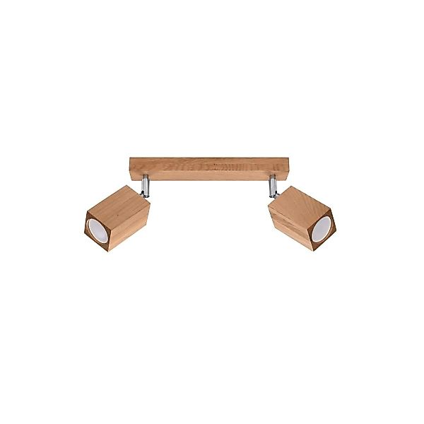 SOLLUX lighting Deckenleuchte »KEKE«, 2 flammig, Leuchtmittel GU10   ohne L günstig online kaufen