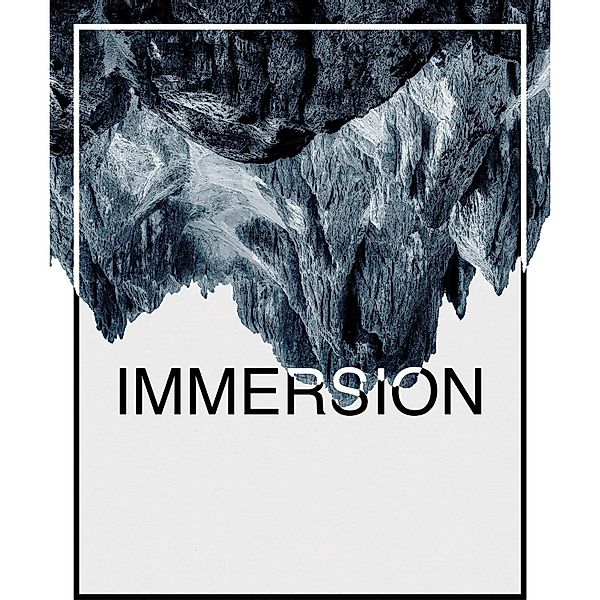 Komar Bild "Immersion Steel" Abstrakt  Sprüche & Texte 1 Stk. tlg. Wandbild günstig online kaufen