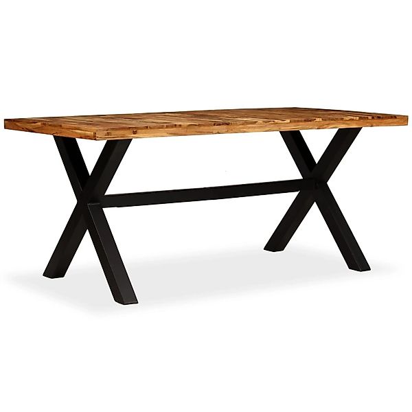 vidaXL Esstisch Akazien- und Mangoholz Massiv 180 x 90 x 76 cm günstig online kaufen